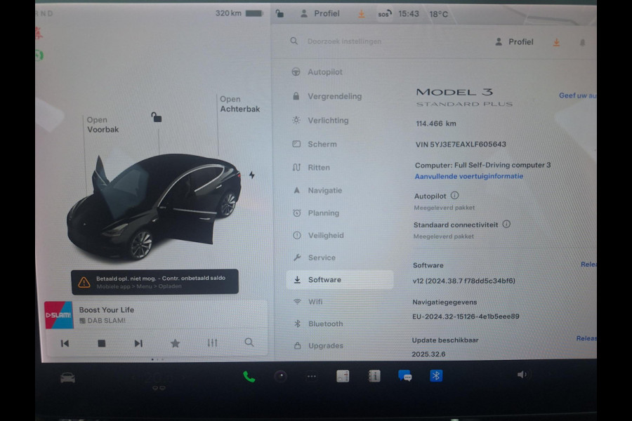 Tesla Model 3 Standard RWD Plus 60 kWh | SOH: 88% | AUTOPILOT+19" LMV | Leder | occasion Tesla Model 3 Standard RWD Plus 60 kWh | SOH: 88% | AUTOPILOT+19" LMV | Leder | occasion