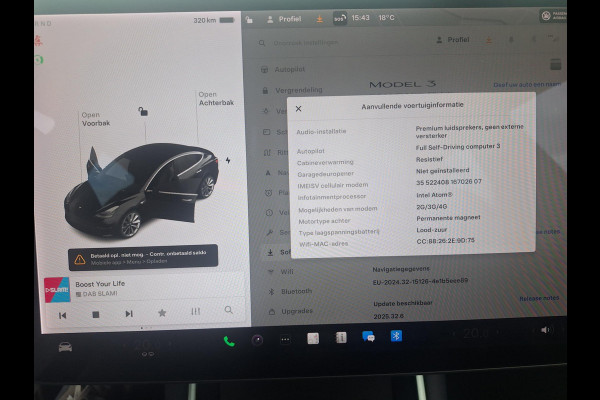 Tesla Model 3 Standard RWD Plus 60 kWh | SOH: 88% | AUTOPILOT+19" LMV | Leder | occasion Tesla Model 3 Standard RWD Plus 60 kWh | SOH: 88% | AUTOPILOT+19" LMV | Leder | occasion