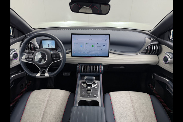 BYD ATTO 3 60kWh Design SOH 96% Panoramadak Leder+Elektr.Verst. Warmtepomp Adaptieve Cruise 360°Camera Apple Carplay Android Auto Elektr.Ac Verkeersbord detectie WiFi DAB Led Rijstrooksensor Keyless Smartphone Entry Fabrieksgarantie tot 12-12-2030 /150.000km Garantie op de LFP Accu tot 12-12-2030/200.000km €44.000,- Nieuw!