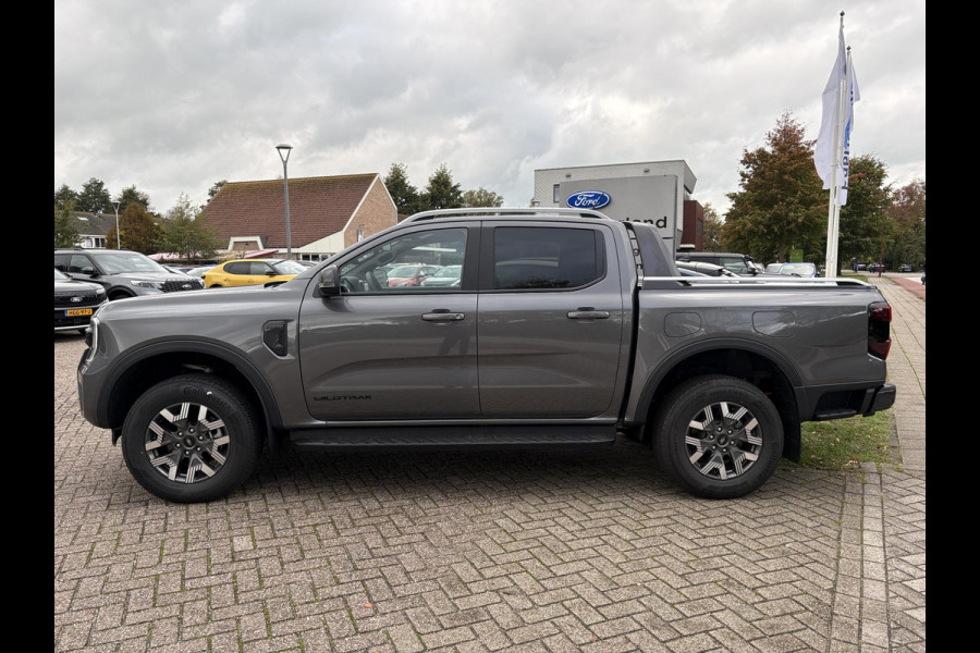 Ford Ranger 2.3 PHEV Wildtrak Double Cab | 281pk | 5 persoons! | Technology Pack Plus Trailer | Cargo Area Pack | Power Rollertop | Prijs excl. BTW incl. BPM | laadkabel mode 3 16A