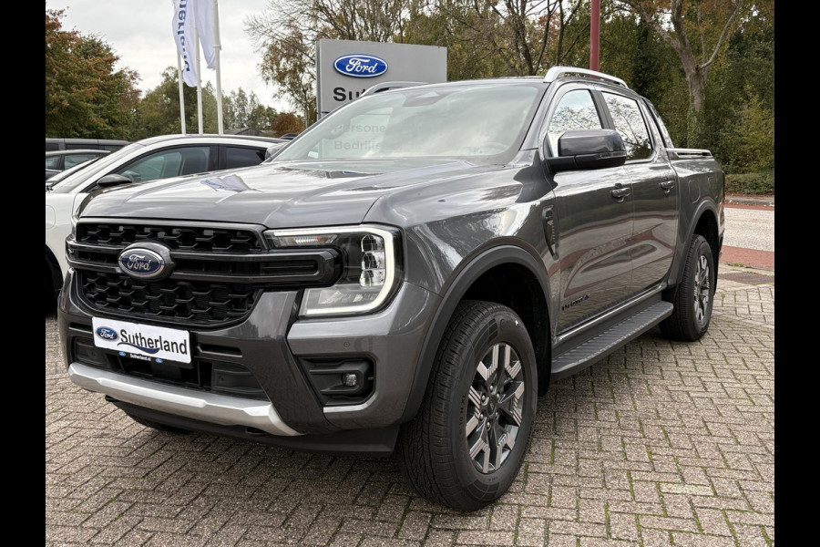 Ford Ranger 2.3 PHEV Wildtrak Double Cab | 281pk | 5 persoons! | Technology Pack Plus Trailer | Cargo Area Pack | Power Rollertop | Prijs excl. BTW incl. BPM | laadkabel mode 3 16A