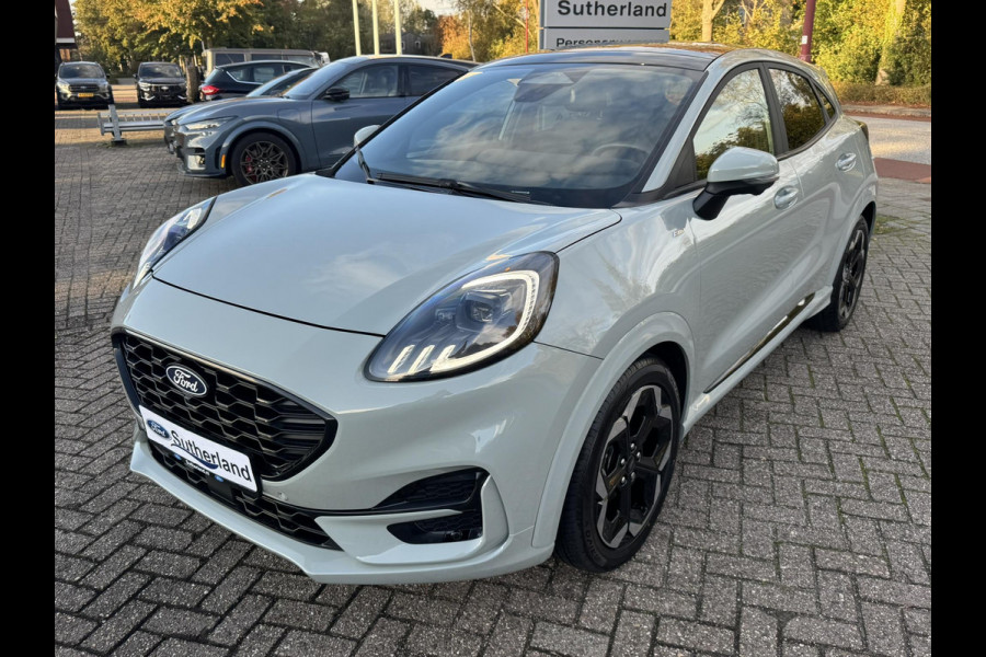 Ford Puma 1.0 EcoBoost Hybrid ST-Line X 155pk Automaat |  Panoramadak | Afneembare trekhaak | Winter Pack | Adaptive cruise control | 360 graden camera | Bang&Olufsen | Elektrsiche achterklep | Matrix LED