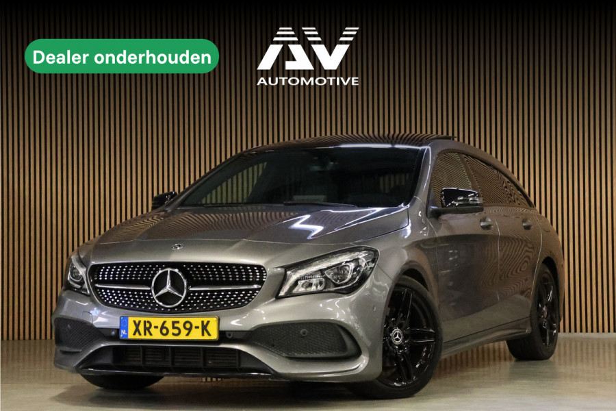 Mercedes-Benz CLA-Klasse Shooting Brake 180 AMG | Panoramadak | Camera | Stoelverwarming | Navigatie | Bi-Xenon | Facelift | Trekhaak afneembaar | F1 Flippers | NAP Logisch | Nieuwe APK Mercedes-Benz CLA-Klasse Shooting Brake 180 AMG | Panoramadak | Camera | Stoelverwarming | Navigatie | Bi-Xenon | Facelift | Trekhaak afneembaar | F1 Flippers | NAP Logisch | Nieuwe APK