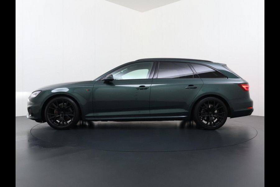 Audi A4 Avant 35 TFSI Sport S line black edition UNIEKE KLEUR| ELEK. TREKHAAK| ELEK. KLEP| S-LINE BINNEN- BUITEN | RIJKLAAR INCL. 12 MND BOVAG GARANTIE