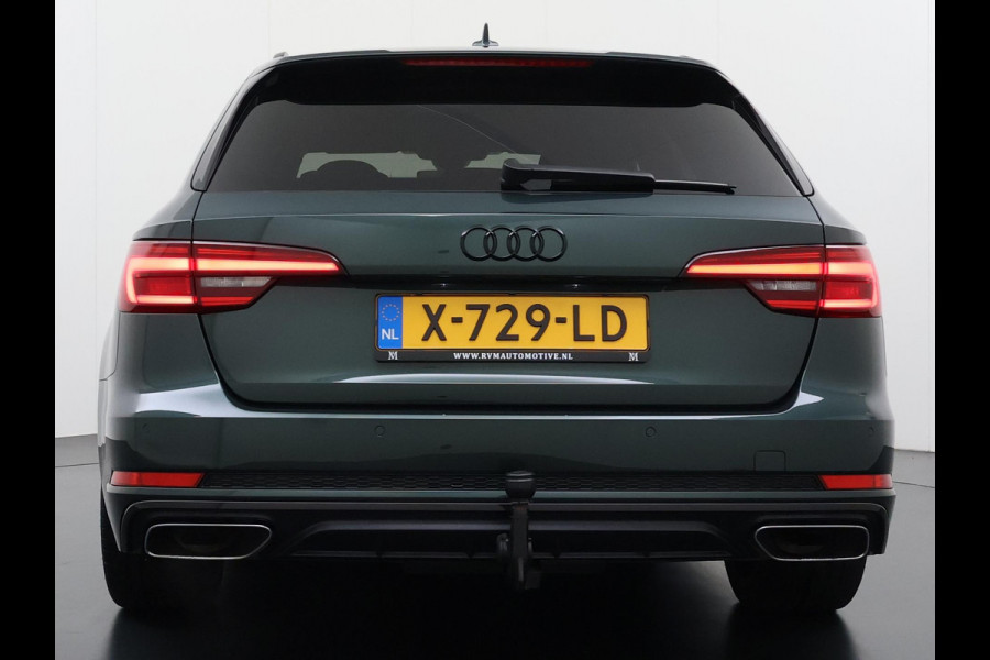 Audi A4 Avant 35 TFSI Sport S line black edition UNIEKE KLEUR| ELEK. TREKHAAK| ELEK. KLEP| S-LINE BINNEN- BUITEN | RIJKLAAR INCL. 12 MND BOVAG GARANTIE
