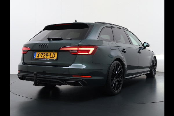 Audi A4 Avant 35 TFSI Sport S line black edition UNIEKE KLEUR| ELEK. TREKHAAK| ELEK. KLEP| S-LINE BINNEN- BUITEN | RIJKLAAR INCL. 12 MND BOVAG GARANTIE