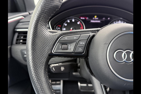 Audi A4 Avant 35 TFSI Sport S line black edition UNIEKE KLEUR| ELEK. TREKHAAK| ELEK. KLEP| S-LINE BINNEN- BUITEN | RIJKLAAR INCL. 12 MND BOVAG GARANTIE