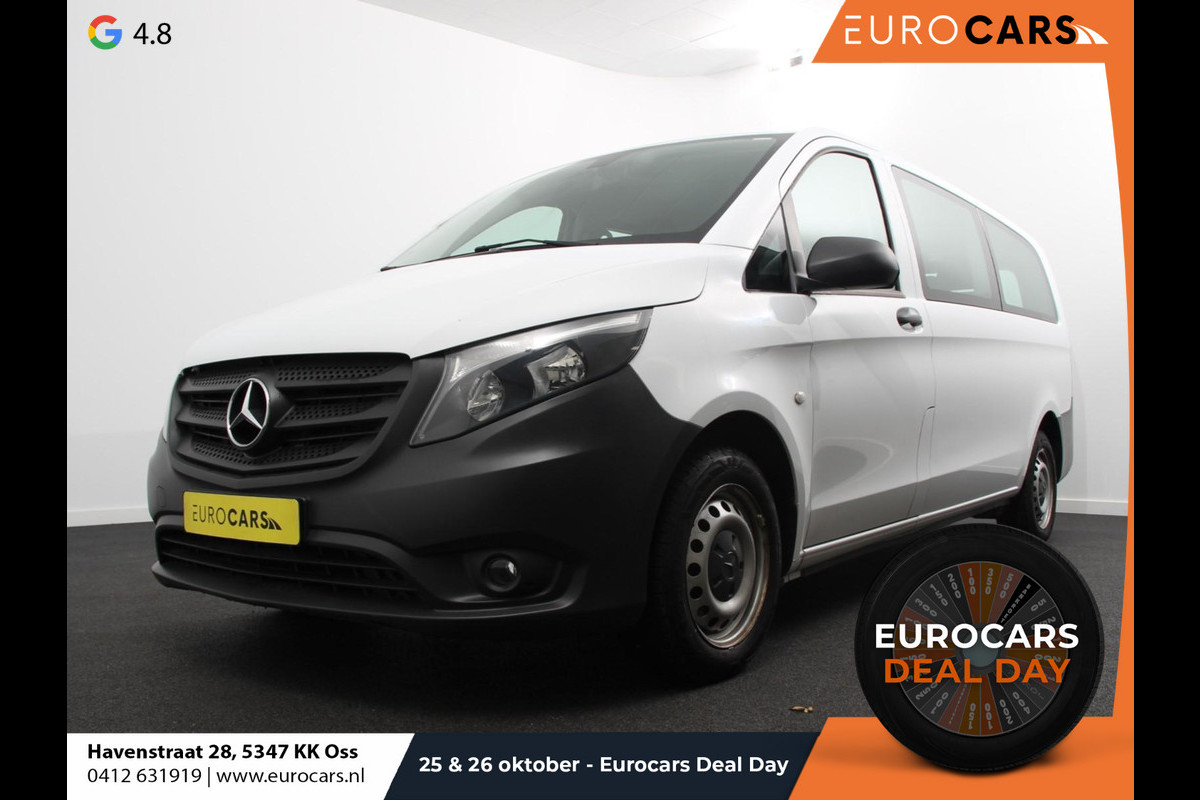 Mercedes-Benz Vito Tourer 114 CDI Automaat Pro Extra Lang Demo incl. BTW en BPM 8 persoons Navigatie Airco Cruise Control Mercedes-Benz Vito Tourer 114 CDI Automaat Pro Extra Lang Demo incl. BTW en BPM 8 persoons Navigatie Airco Cruise Control