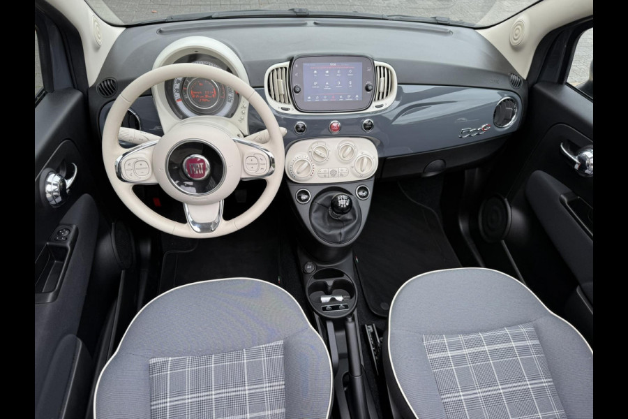 Fiat 500C 1.0 Hybrid Lounge / Cabrio Elektrisch Dak / Cruise Control / 1e Eigenaar / NED-FIAT Fiat 500C 1.0 Hybrid Lounge / Cabrio Elektrisch Dak / Cruise Control / 1e Eigenaar / NED-FIAT