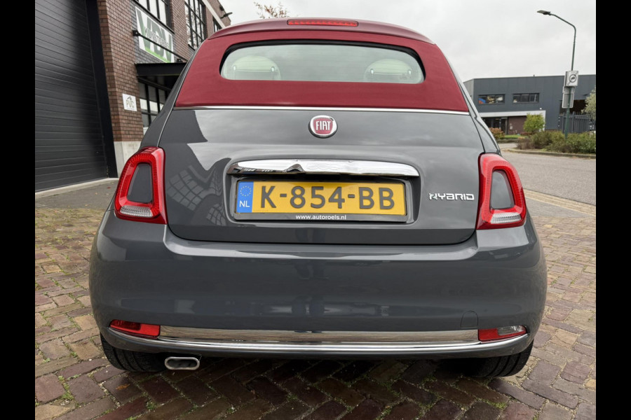 Fiat 500C 1.0 Hybrid Lounge / Cabrio Elektrisch Dak / Cruise Control / 1e Eigenaar / NED-FIAT Fiat 500C 1.0 Hybrid Lounge / Cabrio Elektrisch Dak / Cruise Control / 1e Eigenaar / NED-FIAT