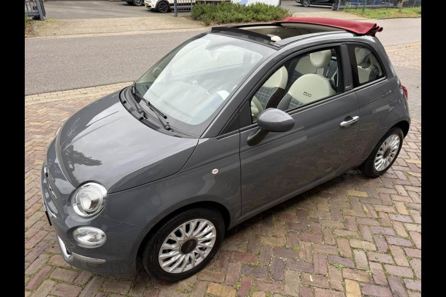 Fiat 500C 1.0 Hybrid Lounge / Cabrio Elektrisch Dak / Cruise Control / 1e Eigenaar / NED-FIAT Fiat 500C 1.0 Hybrid Lounge / Cabrio Elektrisch Dak / Cruise Control / 1e Eigenaar / NED-FIAT