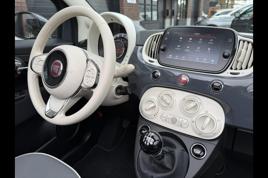 Fiat 500C 1.0 Hybrid Lounge / Cabrio Elektrisch Dak / Cruise Control / 1e Eigenaar / NED-FIAT Fiat 500C 1.0 Hybrid Lounge / Cabrio Elektrisch Dak / Cruise Control / 1e Eigenaar / NED-FIAT