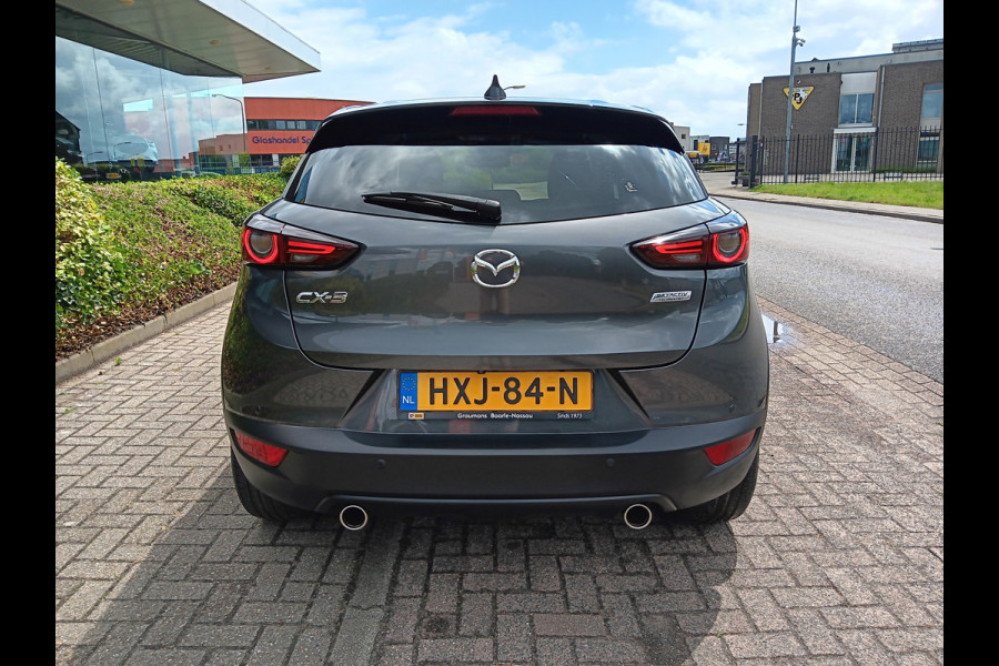 Mazda CX-3 2.0 SkyActiv-G 120 GT-M Line AUTOMAAT, Navi, Clima, Head-up, 18" etc. incl. 12 MND BOVAGGARANTIE