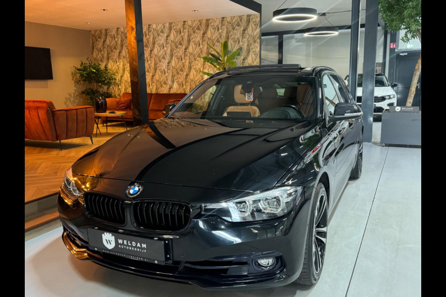 BMW 3 Serie Touring 320i xDrive Edition Sport Line Shadow Executive Garantie Head-Up Pano Camera Elek Achterklep Cruise Rijklaar