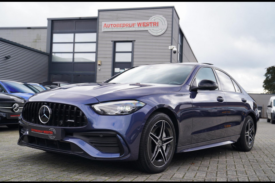 Mercedes-Benz C-Klasse 300 e star Edition AMG Line Plus | Panorama | Carbon | Camera | LED koplampen | Memory | sfeerverlichting