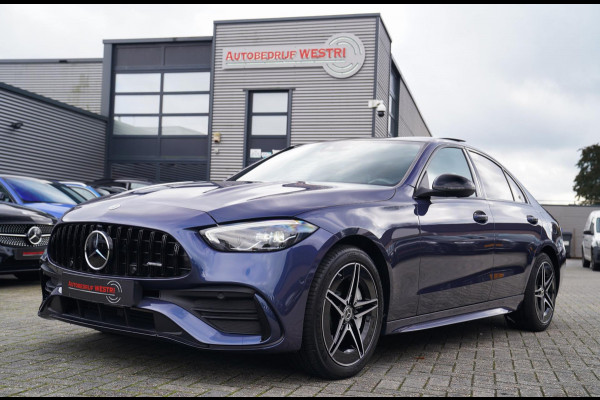 Mercedes-Benz C-Klasse 300 e star Edition AMG Line Plus | Panorama | Carbon | Camera | LED koplampen | Memory | sfeerverlichting
