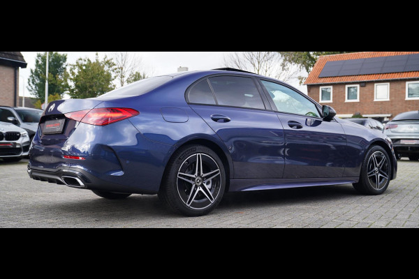Mercedes-Benz C-Klasse 300 e star Edition AMG Line Plus | Panorama | Carbon | Camera | LED koplampen | Memory | sfeerverlichting