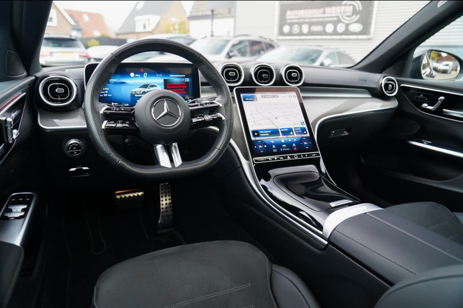 Mercedes-Benz C-Klasse 300 e star Edition AMG Line Plus | Panorama | Carbon | Camera | LED koplampen | Memory | sfeerverlichting