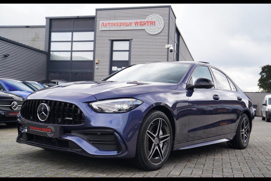 Mercedes-Benz C-Klasse 300 e star Edition AMG Line Plus | Panorama | Carbon | Camera | LED koplampen | Memory | sfeerverlichting