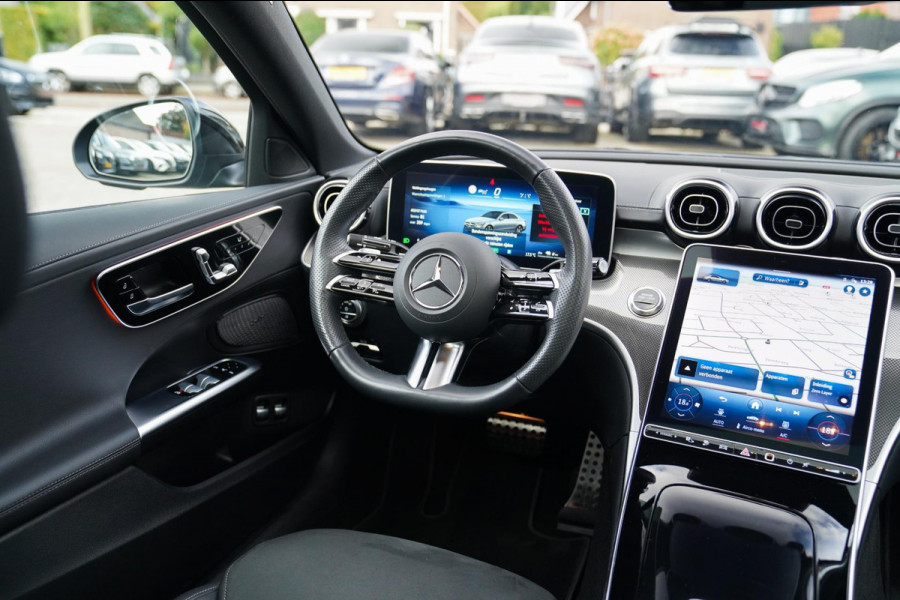 Mercedes-Benz C-Klasse 300 e star Edition AMG Line Plus | Panorama | Carbon | Camera | LED koplampen | Memory | sfeerverlichting