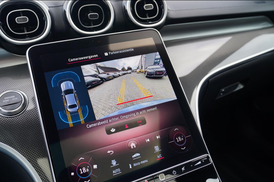 Mercedes-Benz C-Klasse 300 e star Edition AMG Line Plus | Panorama | Carbon | Camera | LED koplampen | Memory | sfeerverlichting