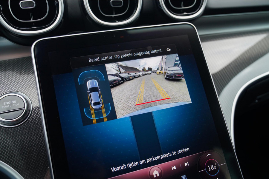 Mercedes-Benz C-Klasse 300 e star Edition AMG Line Plus | Panorama | Carbon | Camera | LED koplampen | Memory | sfeerverlichting