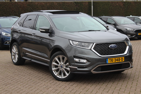 Ford Edge 2.0 TDCI Vignale / Trekhaak / Panoramadak / Camera / Leder / 20'' / Keyless / Apple CarPlay / DAB / Stoelverwarming / Stuurverwarming / Cruise Control