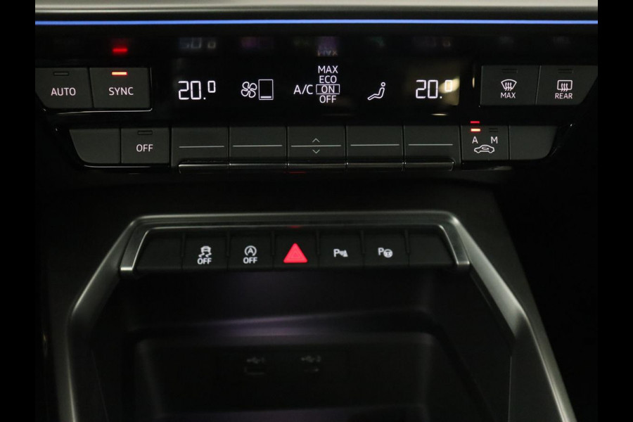 Audi A3 35 TFSI Edition One | Trekhaak | Park Assist | Matrix LED | Carplay | Adaptive cruise | Sportstoelen | Virtual Cockpit | Navigatie | Half leder | Climate control | Bluetooth Audi A3 35 TFSI Edition One | Trekhaak | Park Assist | Matrix LED | Carplay | Adaptive cruise | Sportstoelen | Virtual Cockpit | Navigatie | Half leder | Climate control | Bluetooth