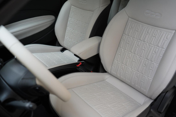 Fiat 500E La Prima 42 kWh | SoH 94% | Lederen bekleding | Navigatie | Achteruitrijcamera | Panoramadak | Adaptive cruise | Fiat 500E La Prima 42 kWh | SoH 94% | Lederen bekleding | Navigatie | Achteruitrijcamera | Panoramadak | Adaptive cruise |