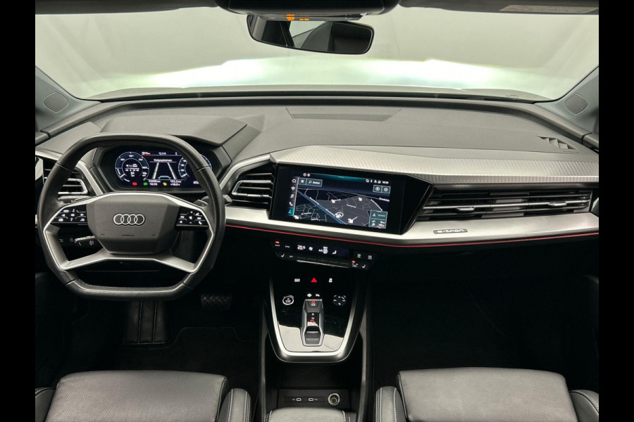 Audi Q4 e-tron 35 Launch edition Advanced 55 kWh * SOG 93% Origineel Nederlands * Leder Stoelverwarming Carplay Keyless Audi Q4 e-tron 35 Launch edition Advanced 55 kWh * SOG 93% Origineel Nederlands * Leder Stoelverwarming Carplay Keyless