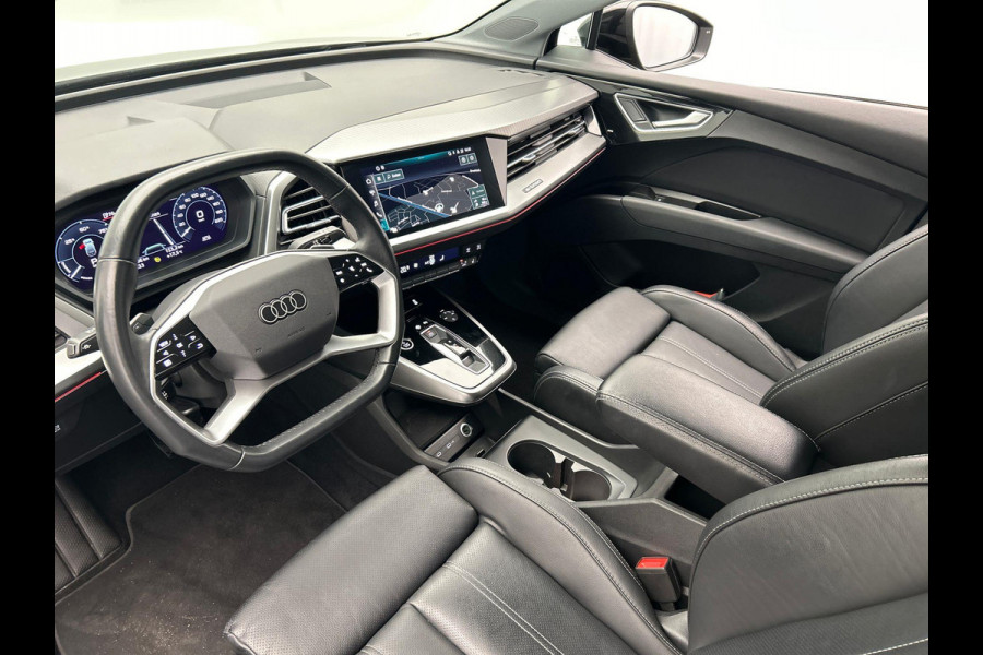 Audi Q4 e-tron 35 Launch edition Advanced 55 kWh * SOG 93% Origineel Nederlands * Leder Stoelverwarming Carplay Keyless Audi Q4 e-tron 35 Launch edition Advanced 55 kWh * SOG 93% Origineel Nederlands * Leder Stoelverwarming Carplay Keyless