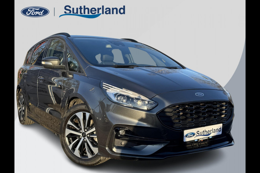 Ford S-Max 2.5 FHEV ST-Line 190pk | Full LED | Adaptieve Cruise | Vol leder | Trekhaak afneembaar |  Verlengde Fabrieksgarantie t/m 02/2027