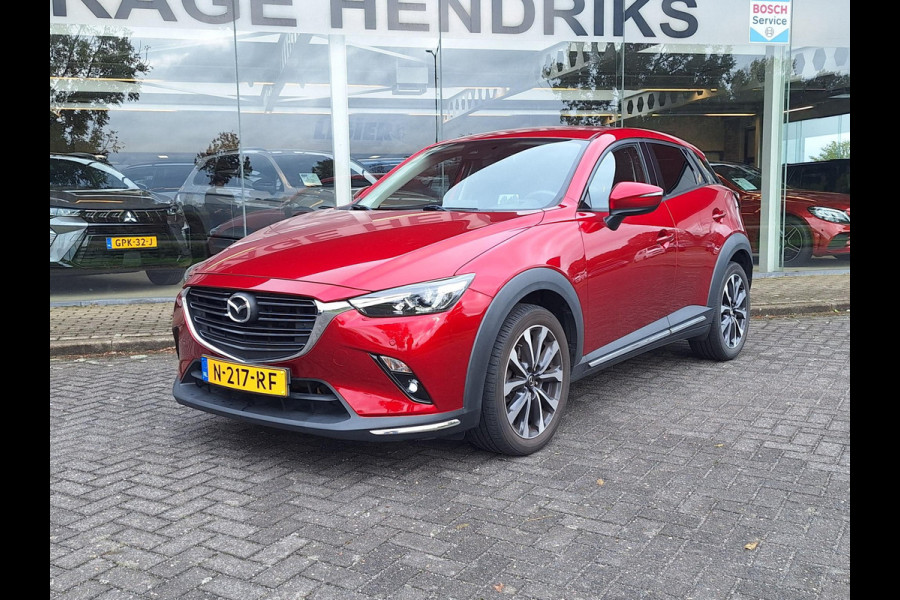 Mazda CX-3 2.0 SkyActiv-G 120 GT-M | Full LED | Dealer onderhouden | Camera | Cruise | Climate | Stoelverwarming | occasion Mazda CX-3 2.0 SkyActiv-G 120 GT-M | Full LED | Dealer onderhouden | Camera | Cruise | Climate | Stoelverwarming | occasion