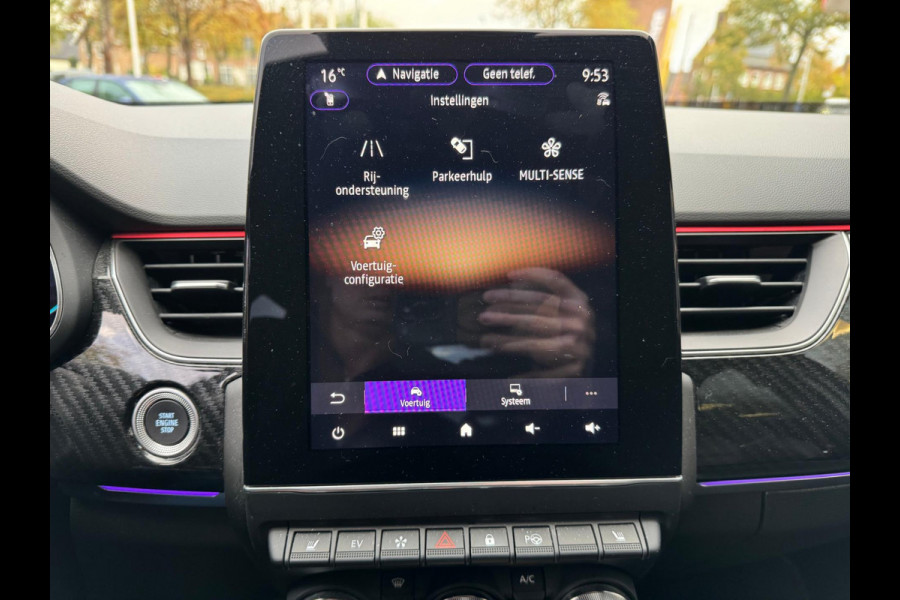 Renault Arkana 1.6 E-Tech Hybrid 145 R.S. Line Elektr verst voorstoel / Stoel & stuurwiel verw. / Groot navi Renault Arkana 1.6 E-Tech Hybrid 145 R.S. Line Elektr verst voorstoel / Stoel & stuurwiel verw. / Groot navi