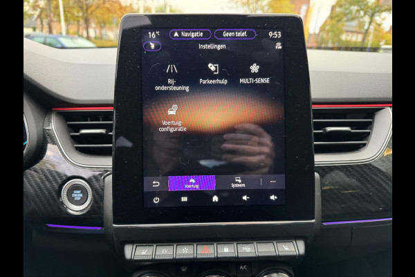 Renault Arkana 1.6 E-Tech Hybrid 145 R.S. Line Elektr verst voorstoel / Stoel & stuurwiel verw. / Groot navi Renault Arkana 1.6 E-Tech Hybrid 145 R.S. Line Elektr verst voorstoel / Stoel & stuurwiel verw. / Groot navi