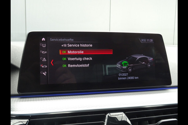 BMW 5 Serie 520i High Executive * LEER * M-PAKKET * DEALER ONDERH. !! BMW 5 Serie 520i High Executive * LEER * M-PAKKET * DEALER ONDERH. !!