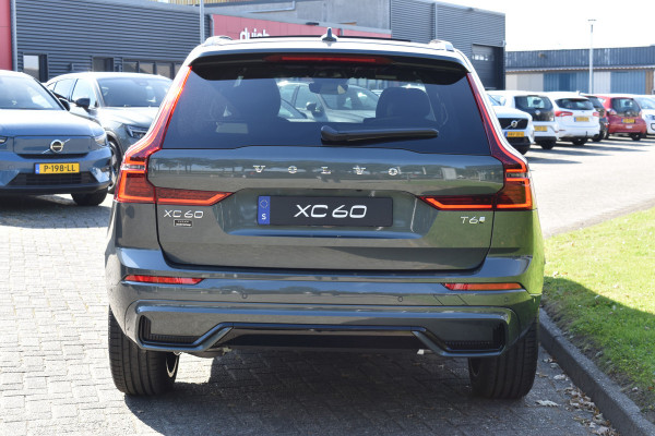 Volvo XC60 T6 AWD 350PK Plug-in Hybrid Ultra Dark | Nieuw | Luchtvering | 21"LMV | 360 camera | Panodak | HUD | H&K |