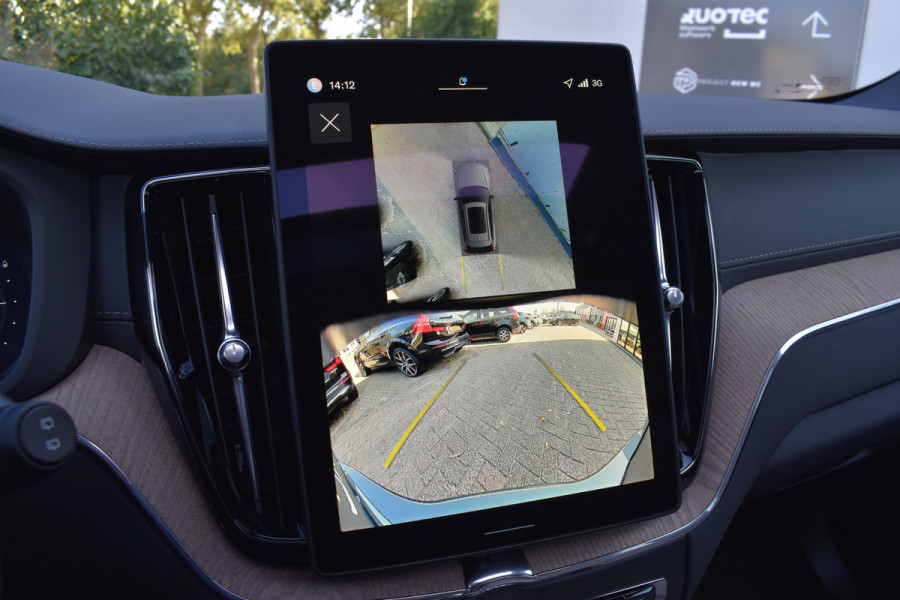 Volvo XC60 T6 AWD 350PK Plug-in Hybrid Ultra Dark | Nieuw | Luchtvering | 21"LMV | 360 camera | Panodak | HUD | H&K |