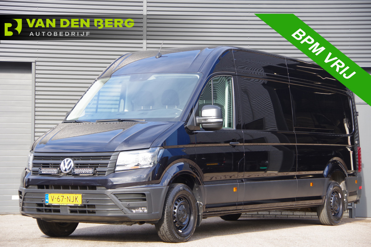 Volkswagen Crafter 35 2.0 TDI L4H3 177PK AUT. CAMERA, TREKHAAK, BETIMMERING, CRUISE, APPLE CARPLAY/ANDROID AUTO, MF STUUR, PARKEERSENSOREN Volkswagen Crafter 35 2.0 TDI L4H3 177PK AUT. CAMERA, TREKHAAK, BETIMMERING, CRUISE, APPLE CARPLAY/ANDROID AUTO, MF STUUR, PARKEERSENSOREN