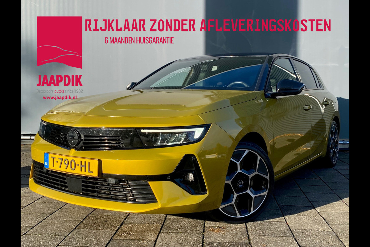 Opel Astra BWJ 2023 | 1.6 Hybrid 181PK GS-LINE | CAMERA | CARPLAY | NAVI | LED | 18'' LMV | SPORTSTOELEN | ALACANTARA