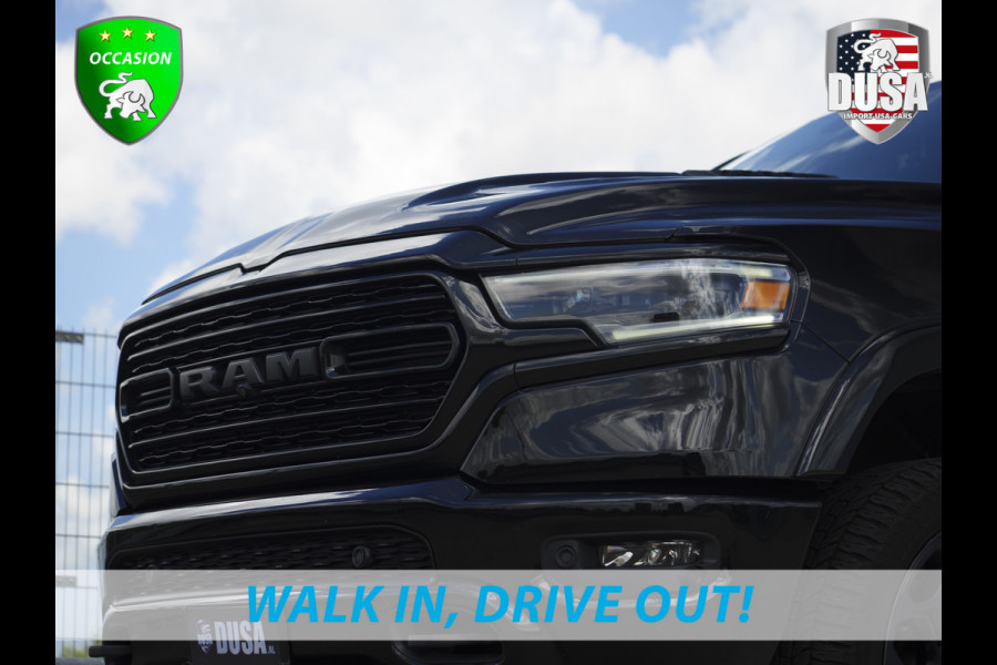 Dodge Ram 1500 | Limited | 5.7 V8 | 4x4 | Crew Cab Night Edition | HEMI | Panorama | Full Nieuw binnen!