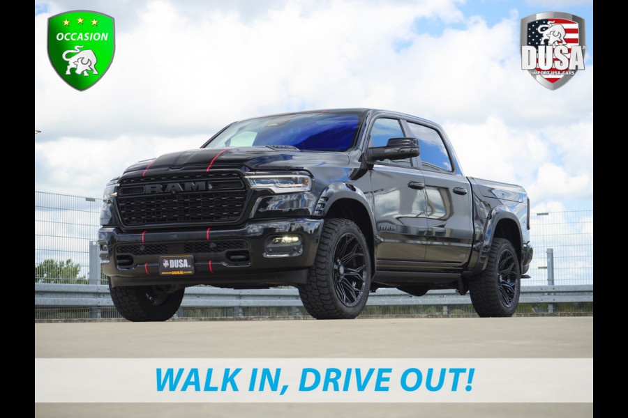 Dodge Ram | 1500 | Limited | 3.0L Twin-Turbo I6 | High Output | BPM-VRIJ | Passenger Display | 14,4 Touch Screen | LPG | RAMBOX Getoonde accessoires zijn verkrijgbaar tegen meerprijs Dodge Ram | 1500 | Limited | 3.0L Twin-Turbo I6 | High Output | BPM-VRIJ | Passenger Display | 14,4 Touch Screen | LPG | RAMBOX Getoonde accessoires zijn verkrijgbaar tegen meerprijs