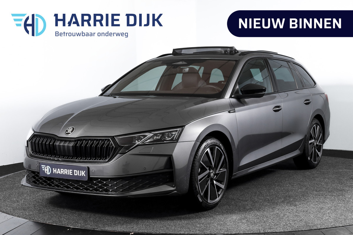Škoda Octavia Combi 1.5 TSI MHEV 150 PK Sportline Tour | S/K-Panodak | Dig. Cockpit | Elek. Trekhaak | Adapt. Cruise | Winterpakket | Camera | NAV + App. Connect | ECC | Elek.  Klep | DAB | LM 18" | 7645 Škoda Octavia Combi 1.5 TSI MHEV 150 PK Sportline Tour | S/K-Panodak | Dig. Cockpit | Elek. Trekhaak | Adapt. Cruise | Winterpakket | Camera | NAV + App. Connect | ECC | Elek.  Klep | DAB | LM 18" | 7645