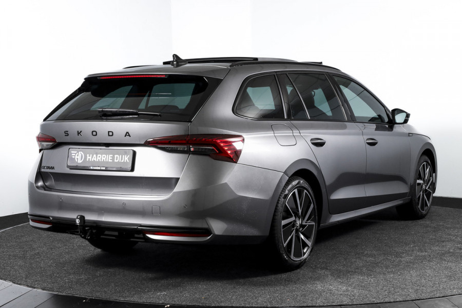 Škoda Octavia Combi 1.5 TSI MHEV 150 PK Sportline Tour | S/K-Panodak | Dig. Cockpit | Elek. Trekhaak | Adapt. Cruise | Winterpakket | Camera | NAV + App. Connect | ECC | Elek.  Klep | DAB | LM 18" | 7645 Škoda Octavia Combi 1.5 TSI MHEV 150 PK Sportline Tour | S/K-Panodak | Dig. Cockpit | Elek. Trekhaak | Adapt. Cruise | Winterpakket | Camera | NAV + App. Connect | ECC | Elek.  Klep | DAB | LM 18" | 7645
