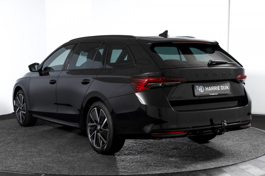 Škoda Octavia Combi 1.5 TSI MHEV 150 PK Sportline Tour | Dig. Cockpit | Elek. Trekhaak | Adapt. Cruise | Winterpakket | Camera | NAV + App. Connect | ECC | Elek.  Klep | DAB | LM 18" | 6370