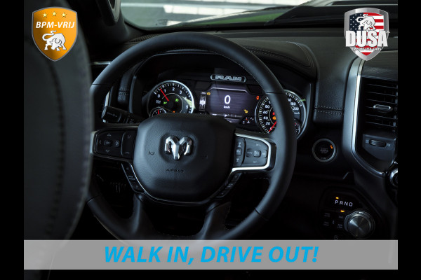 Dodge Ram | 1500 | Laramie | Sport | 3.0L I6 Hurricane | Crew Cab | 4X4 | BPM-VRIJ | Panorama | Billet Silver | SPORT Getoonde accessoires zijn verkrijgbaar tegen meerprijs