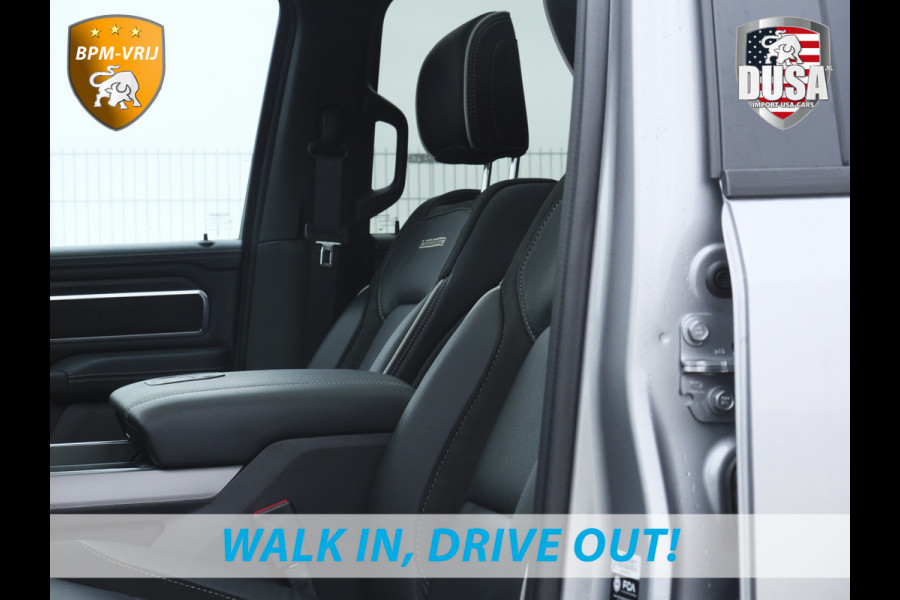 Dodge Ram | 1500 | Laramie | Sport | 3.0L I6 Hurricane | Crew Cab | 4X4 | BPM-VRIJ | Panorama | Billet Silver | SPORT Getoonde accessoires zijn verkrijgbaar tegen meerprijs