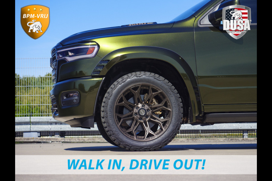Dodge Ram | 1500 | Limited | 3.0L Twin-Turbo I6 | High Output | BPM-VRIJ | Passenger Display | 14,4 Touch Screen | Harman Kardon | RAMBOX Getoonde accessoires zijn verkrijgbaar tegen meerprijs