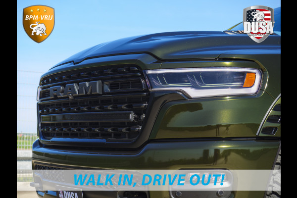 Dodge Ram | 1500 | Limited | 3.0L Twin-Turbo I6 | High Output | BPM-VRIJ | Passenger Display | 14,4 Touch Screen | Harman Kardon | RAMBOX Getoonde accessoires zijn verkrijgbaar tegen meerprijs