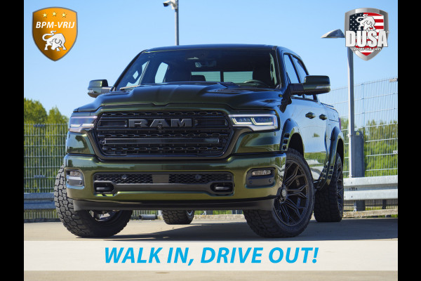 Dodge Ram | 1500 | Limited | 3.0L Twin-Turbo I6 | High Output | BPM-VRIJ | Passenger Display | 14,4 Touch Screen | Harman Kardon | RAMBOX Getoonde accessoires zijn verkrijgbaar tegen meerprijs